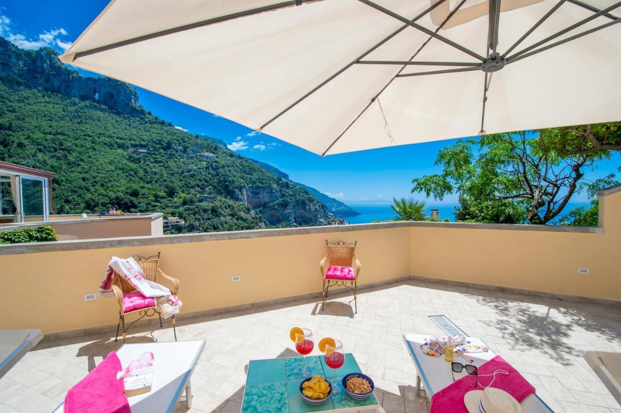 Casa Licia Lägenhet Positano Exteriör bild